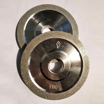 电镀平行高速磨刀砂轮 钨钢硬质合金锯齿专用砂轮 金刚石砂轮图2