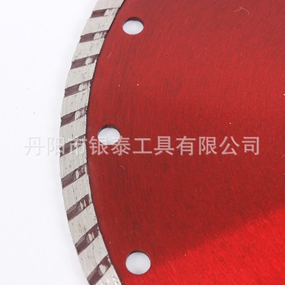 9寸 230MM波纹片 金刚石锯片 厂家供应 耐磨锋利大理石石材切割片图4