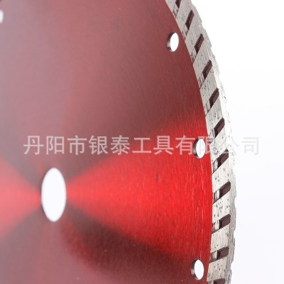 9寸 230MM波纹片 金刚石锯片 厂家供应 耐磨锋利大理石石材切割片图5