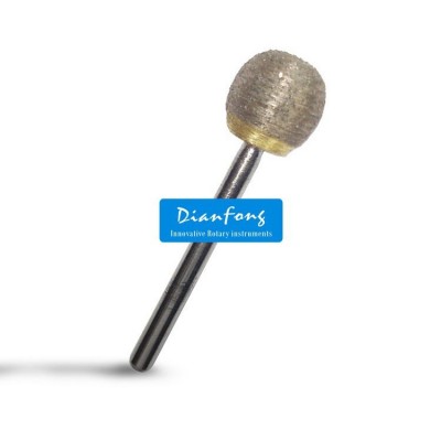 现货3mm柄烧结磨头比电镀金刚石磨头耐用十倍以上磨石材玻璃金属图2