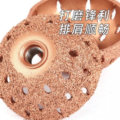 轮胎打磨头低速气动补胎打磨机头锋利耐用钨钢硬质合金橡胶打磨头图3