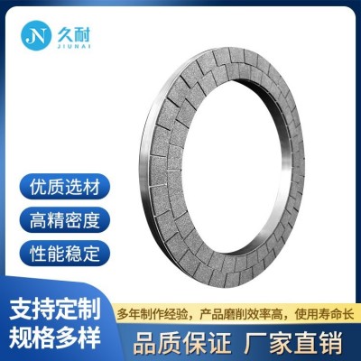 陶瓷结合剂CBN砂轮 端面磨立方氮化硼平行磨具 加工淬火钢 久耐
