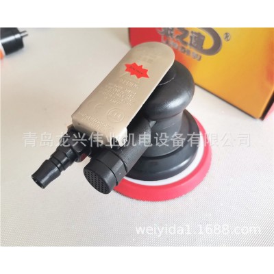 狼之速5寸气动打磨机汽车打蜡抛光机气磨机砂纸磨光机干磨机图3