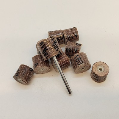 活柄叶轮磨头带柄叶轮活柄百叶轮磨头砂布圈轮不锈钢金属打磨抛光图2
