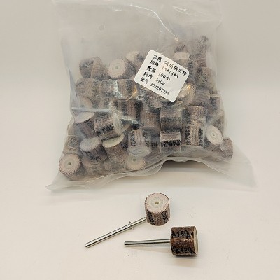 活柄叶轮磨头带柄叶轮活柄百叶轮磨头砂布圈轮不锈钢金属打磨抛光图4