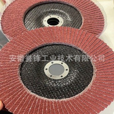 3M 984F+百叶轮5寸 7寸 硬质合金抛光轮 航空铝材焊缝焊疤打磨片图3