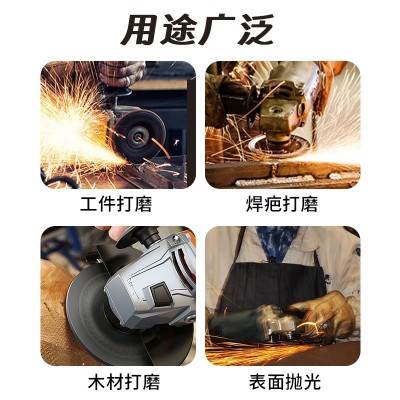 韩式花型花叶轮打磨片百叶片千叶轮抛光不锈钢弧面弯曲软片蓝砂图2