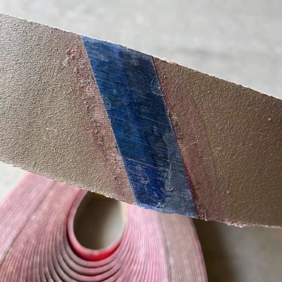 陶瓷砂带2100*50mm砂带机环形抛光金属打磨砂带红色硬布带耐磨图4