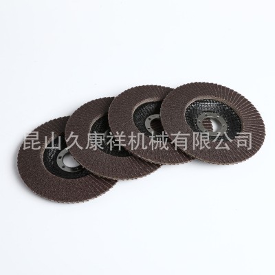 不锈钢砂布轮抛光片厂家供应加厚页千叶轮片角磨机磨光煅烧百叶片图4