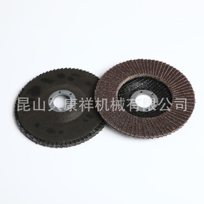 不锈钢砂布轮抛光片厂家供应加厚页千叶轮片角磨机磨光煅烧百叶片图3