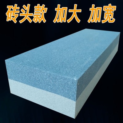 日泰棕刚玉磨刀石开刃屠宰油石家用双面粗磨2207540大块图5