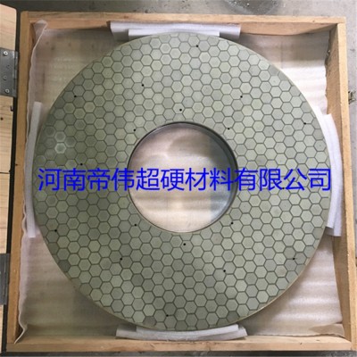 数控双面研磨机专用砂轮盘 陶瓷金刚石研磨盘图2