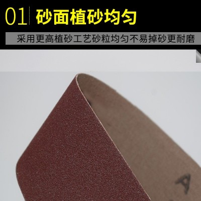 三菱GXK51-B砂带机专用砂带1570*580木工金属板材打磨抛光沙带条图5