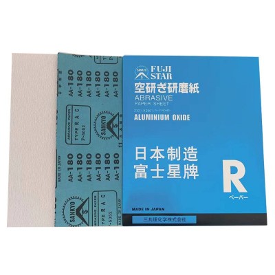 批发正品日本富士星干磨砂纸 红木家具木工打磨抛光富士星砂纸片图4
