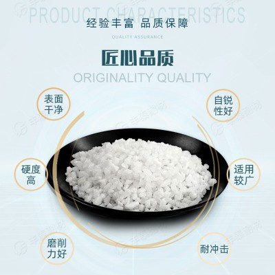 3000目白刚玉微粉磨料 酸洗电熔低钠氧化铝白刚玉镜面研 磨抛光粉图5