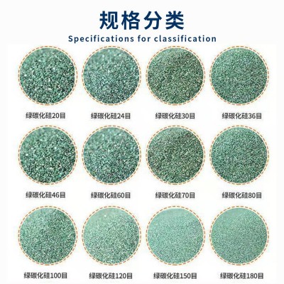 现货绿碳化硅微粉 喷砂抛光研磨用 冶金磨具磨料耐火材料绿碳化硅图5
