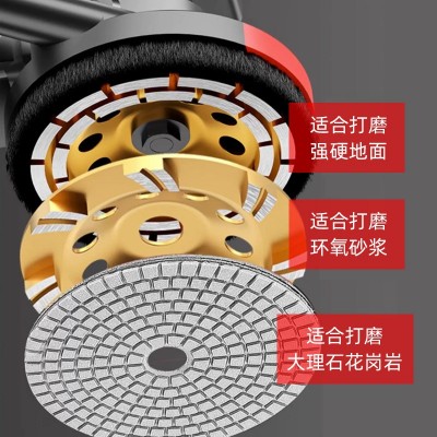干磨树脂片环氧水磨片磨石打磨片混凝土金刚石抛光干磨片耐磨锋利图4
