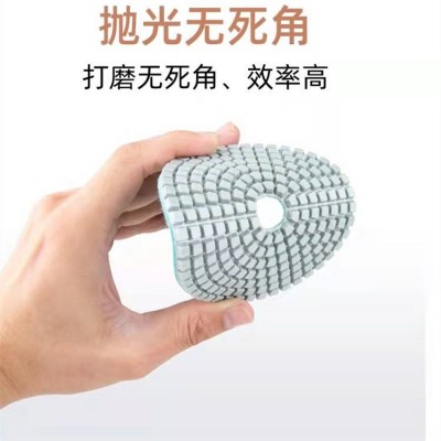 水磨片金刚石水磨片石材抛光片大理石花岗岩瓷砖磨边翻新软磨片