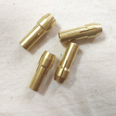 电磨专配夹头 雕刻笔夹头 铜夹头 万能夹心 尾径4.8mm 尾径4.3mm