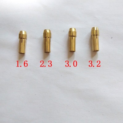 电磨专配夹头 雕刻笔夹头 铜夹头 万能夹心 尾径4.8mm 尾径4.3mm图4