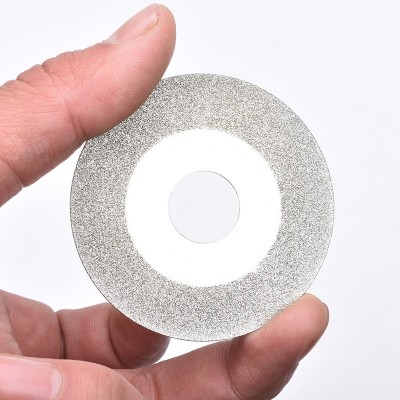 60mm金刚石锯片PCB玻纤板覆铜板环氧板碳纤维切割片 金刚砂小切片图2