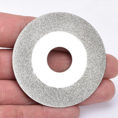 60mm金刚石锯片PCB玻纤板覆铜板环氧板碳纤维切割片 金刚砂小切片图4