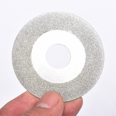 60mm金刚石锯片PCB玻纤板覆铜板环氧板碳纤维切割片 金刚砂小切片图5