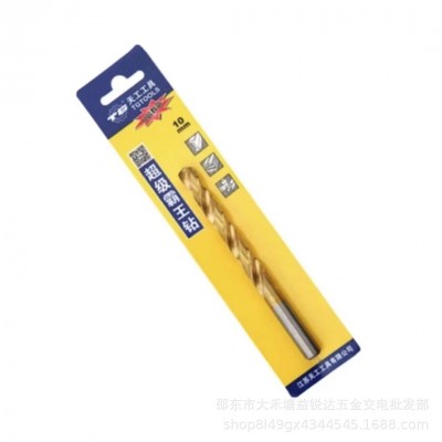 天工M42麻花钻镀钛不锈钢专用钻头直柄含钴8%超硬打孔Co8高钴钻头图2