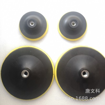 打磨机底盘7寸180mm自粘盘砂纸吸盘自粘盘背绒式抛光磨盘粘盘图4