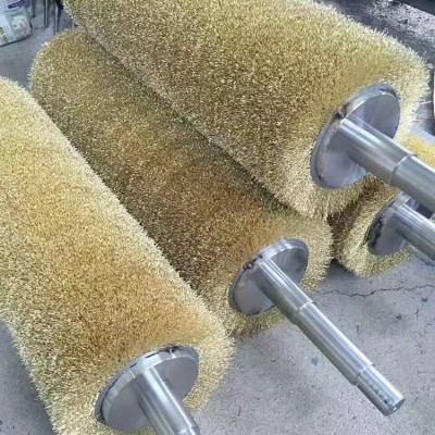 电动奶牛蹭痒滚筒毛刷摆动式牛体刷感应启停辊刷智能防缠尾