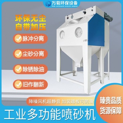 多功能喷砂机模具去氧化皮除油除锈小型工业喷沙机打磨处理设备图3