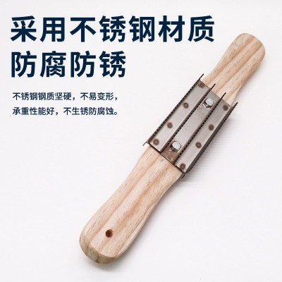 【厂家直销】不锈钢起毛开轮器羊毛轮布轮麻轮风轮抛光打磨通用图5