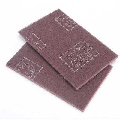 7447C工业百洁布（145*230）白洁布尼龙片研磨清洁除锈工业擦拭布图4