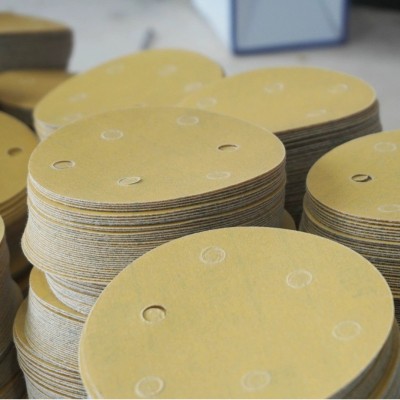 3M正品236U砂纸方形打磨漆面模型手串植绒砂纸黑色多孔磨砂纸砂碟图3