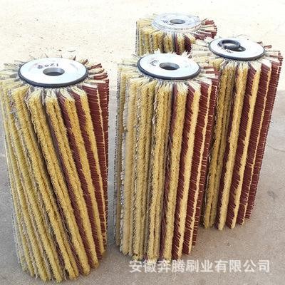 剑麻砂布毛刷制板木工异性砂光机砂轮配件家具凹槽线条抛光打磨辊图4