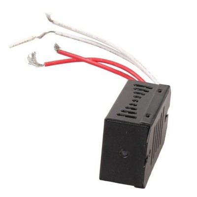 110V至12V 60W卤素灯电源转换器电子变压器黑色图3