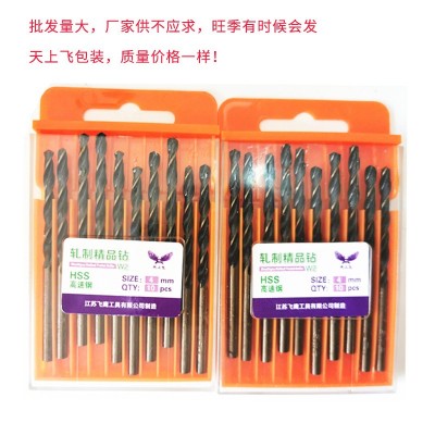 江苏飞鹰 鹰钻直柄麻花钻 不锈钢钻高速钢全磨钻头含钴麻花钻图4