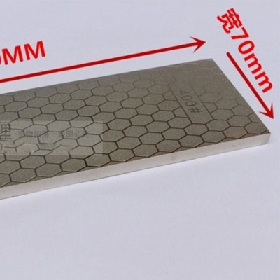 金刚石油石 家用双面磨块不带底座磨刀器 金刚砂磨石定角磨刀器图3