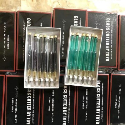 金刚石瓷砖玻璃刀金金属笔杆玻璃刀切割工具TC90玻璃刀滚轮刀图2