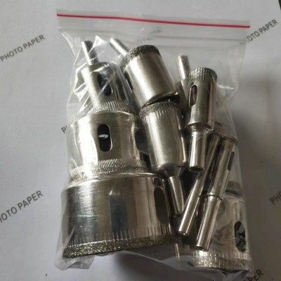 玻璃开孔器大理石瓷砖钻头开孔器电镀金刚砂玻璃开孔器修整器批发图3