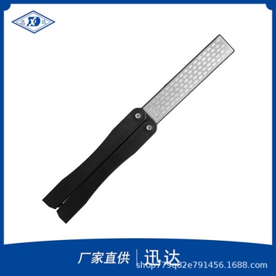 厂家直供金刚石磨刀器户外便捷折叠扇形双面磨刀石家用厨房磨刀器图2