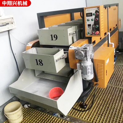 青岛厂家定制 全自动磁力抛光直线流水线 硬质塑胶类研磨抛光机图2
