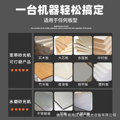 平面砂光机金属除锈铝铜打磨机不锈钢拉丝去毛刺镜面抛光木板商用图3