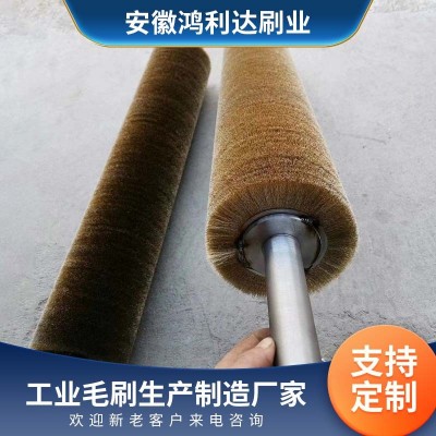 钢丝刷辊 不锈钢丝 刷 辊生产批发支持定制钢丝滚刷金属抛光钢 丝辊图4