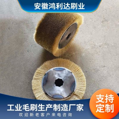 专业来图定制除锈抛光轮钢丝轮平行钢丝刷打磨轮镀铜丝轮厂家图4