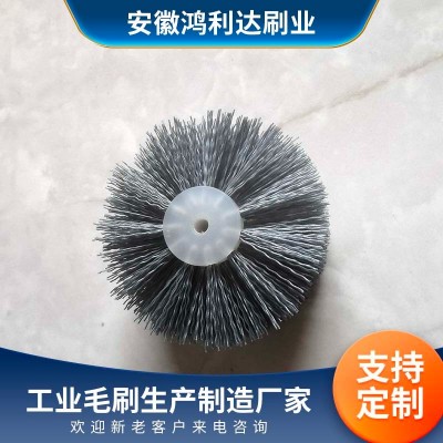 专业来图定制除锈抛光轮钢丝轮平行钢丝刷打磨轮镀铜丝轮厂家图3