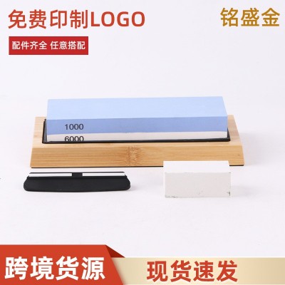 家用厨房1000/6000双面磨刀石油石外贸套装户外磨刀石砥石油石图3