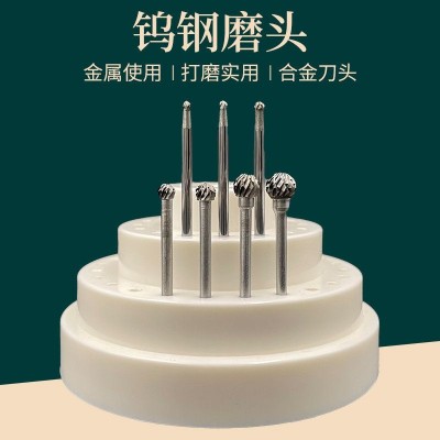 硬质合金旋转锉 钨钢磨头合金打磨头 铣刀 雕刻刀2.35mmA型圆柱形图2