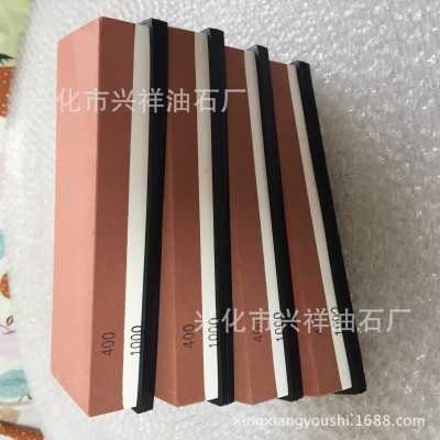 热销红白高档双面磨刀石400-1000# 出口日本砥石 家用户外磨石图3