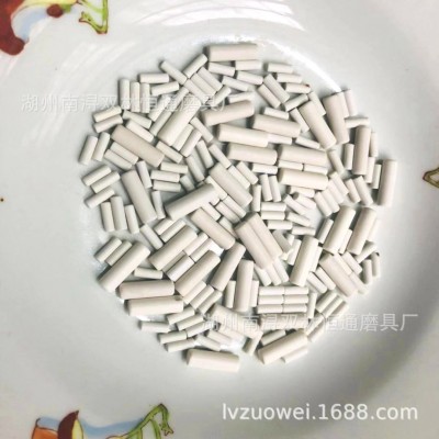高频瓷打磨抛光磨料辅料 氧化铝磁棒高频瓷 圆柱体干式研磨石图3